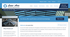Desktop Screenshot of lane-aire.com