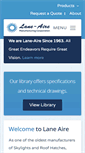 Mobile Screenshot of lane-aire.com